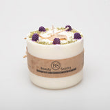 Große Kerze mit Brombeere